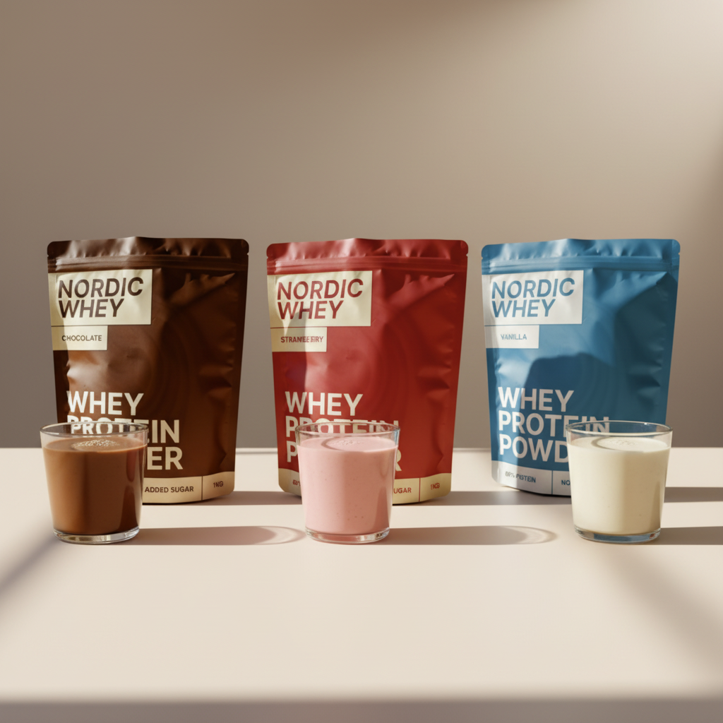 Nordic Whey alle smage